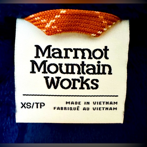 NWTs Marmot Women’s Homestead Sherpa Fleece Jacket. Arctic Navy. XS - Picture 5 of 11